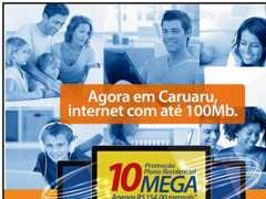 The website screenshot for http://www.gftelecom.com.br