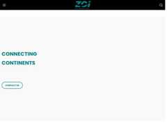 The website screenshot for https://www.zainomantel.com/