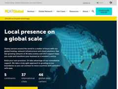 The website screenshot for http://www.m247global.com