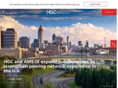 The website screenshot for http://www.hgc-intl.com/