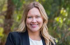 Ella George, chair of the Victoria Inquiry. From Facebook.