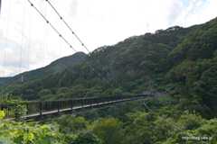 鬼怒楯岩大吊橋 - 鬼怒楯岩大吊橋を渡ってみた