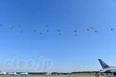 空挺降下 - 今回の一番の注目は歌舞伎 C-1！（入間基地航空祭 2018）