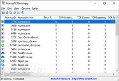 ProcessTCPSummary - ProcessTCPSummary でプロセスのネットワーク利用状況を知る