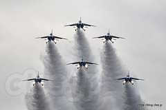  - ブルーインパルスからは少し早いクリスマスツリー（百里基地航空祭 2019）