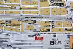 入谷口の案内板 - 地下鉄銀座線の踏切に行ってみた