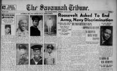 The Savannah tribune, March 16, 1944, page 1