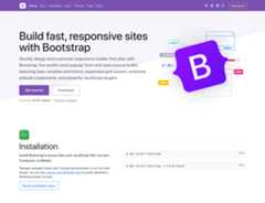 New Bootstrap docs layout