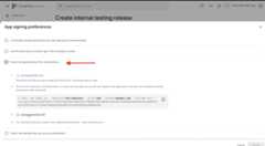 Google Play Console Export and Upload Key Option The Google Play Console showing the option to 'Export and upload a key from Java Keystore'.