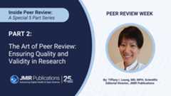 The Art of Peer Review: Ensuring Quality and Validity in Research