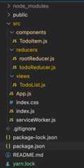 React To Do App Folder Structure