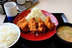 からあげ定食（からあげ 4個）/かつや 湘南台店 【12/12追記】