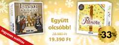 <p>Ingyenes szállítás MPL csomagautomatába vagy csomagpontra 15.000 Ft feletti vásárlás esetén!A kedvezményes csomag az István a király? + A Patrióta társasjátékokat tartalmazza</p>