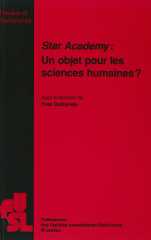 Star Academy : Un objet pour les sciences humaines ?