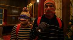 Olivia Holt and Connor Swindells in Jingle Bell Heist