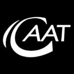 The CAAT logo is a blue and white circular design with the words “CAAT” written in white letters. The circular shape represents the cycle of life and the interconnectedness of all living things. The use of blue and white represents the organization’s commitment to promoting animal welfare and alternatives to animal testing. The logo is simple and modern, making it easily recognizable and memorable.