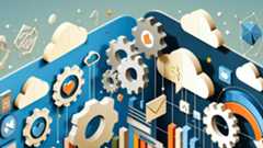 B2B SaaS concept, illustration