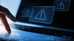 hacked alert on computer screen