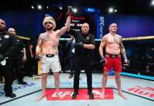 Michal Okeksiejczuk and Marc-Andre Barriault, UFC Vegas 113