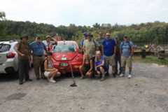 Hikers at Dam 5