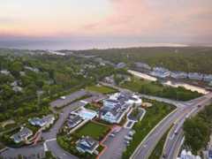 Aerial Canoe Place Inn