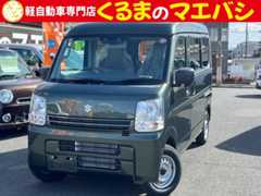 スズキ エブリイ 660 PA リミテッド ハイルーフ 4WD 届出済未使用車 4WD ラジオ AT 衝突軽減 群馬県
