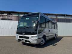トヨタ コースター ロングGX  24人 観音扉 事業用PKG マイク 新潟県