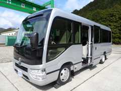 トヨタ コースター 26人乗り マイクロバス GX ロング 自動スイング扉 6速AT 岐阜県