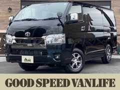 トヨタ ハイエースバン 2.8 スーパーGL ダークプライムII ロングボディ ディーゼルターボ 4WD 未使用車 両側電動スライドドア AC100V電 愛知県