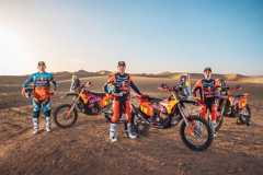KTM presenteert gewijzigd fabrieksteam voor Dakar Rally 2026