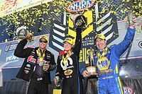 Pritchett, Capps, Line win Lucas Oil NHRA Nationals