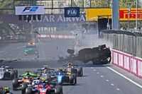 Maini penalised for causing F2 Azerbaijan startline crash