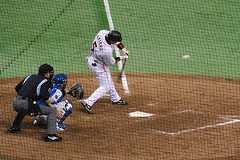 ラミレス選手(日本シリーズ2008)