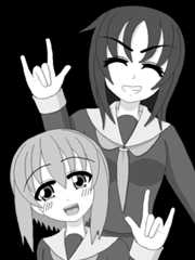 「女の子の笑顔アンソロジー」に投稿した絵の文字無しバージョン