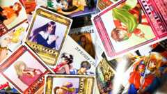 「幻想水滸伝」のカードや書籍や冊子のキャラクターの写真