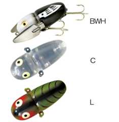 ヘドンから元祖羽根モノルアー「クレイジークローラースミス特注復刻カラー」