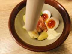 適度につぶします