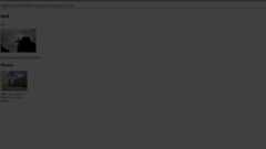 ブラックアウトしたモーダル画面