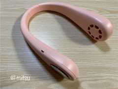 冷却ネックファンはハンドフリーだから便利!