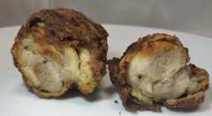 まんまる鶏を焼き直した実物写真