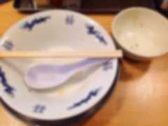 ご覧のとおり完食です！（汚いのでぼかし処理済み）