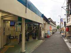 JR埼京線・十条駅南口改札前