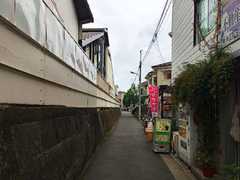 JR埼京線・十条駅南口から北に伸びる道