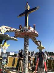 フスターランドの屋上