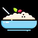 Cottage cheese icon