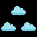 Cloud computing icon