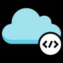 Cloud computing icon