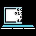 Laptop computer icon