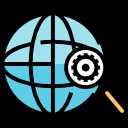 Earth globe icon