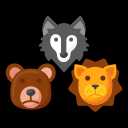 Wild animals 